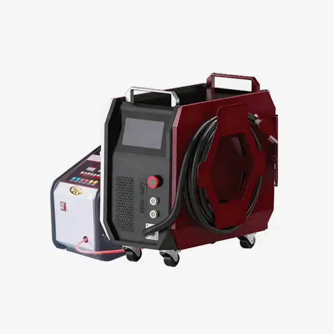 Air-cooled handheld fiber laser welding machine